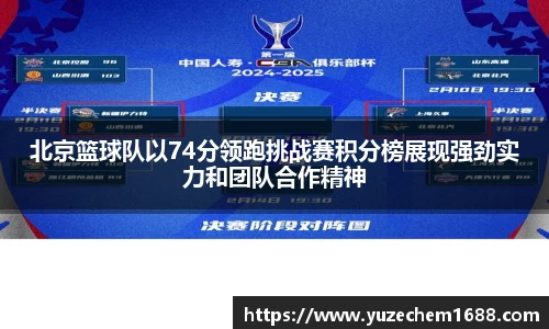 北京篮球队以74分领跑挑战赛积分榜展现强劲实力和团队合作精神